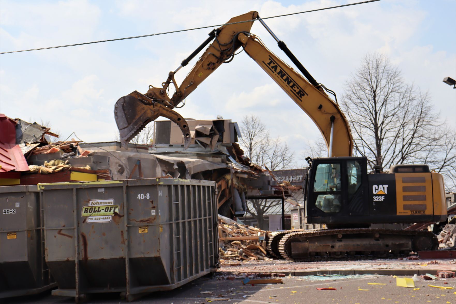 Chippewa Falls McDonald's Demolition